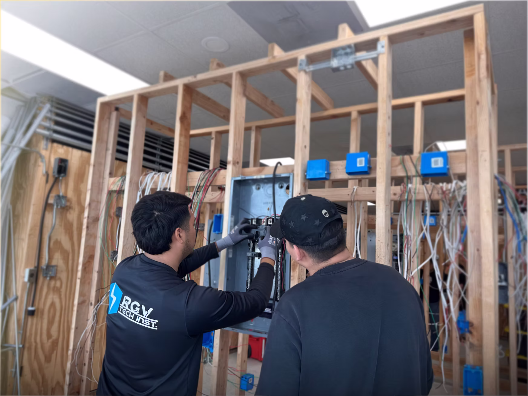 Students training at RGV Tech Institute